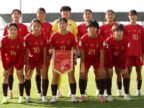 China U17 women’s team poses before the match, in an official Chinese FA photograph