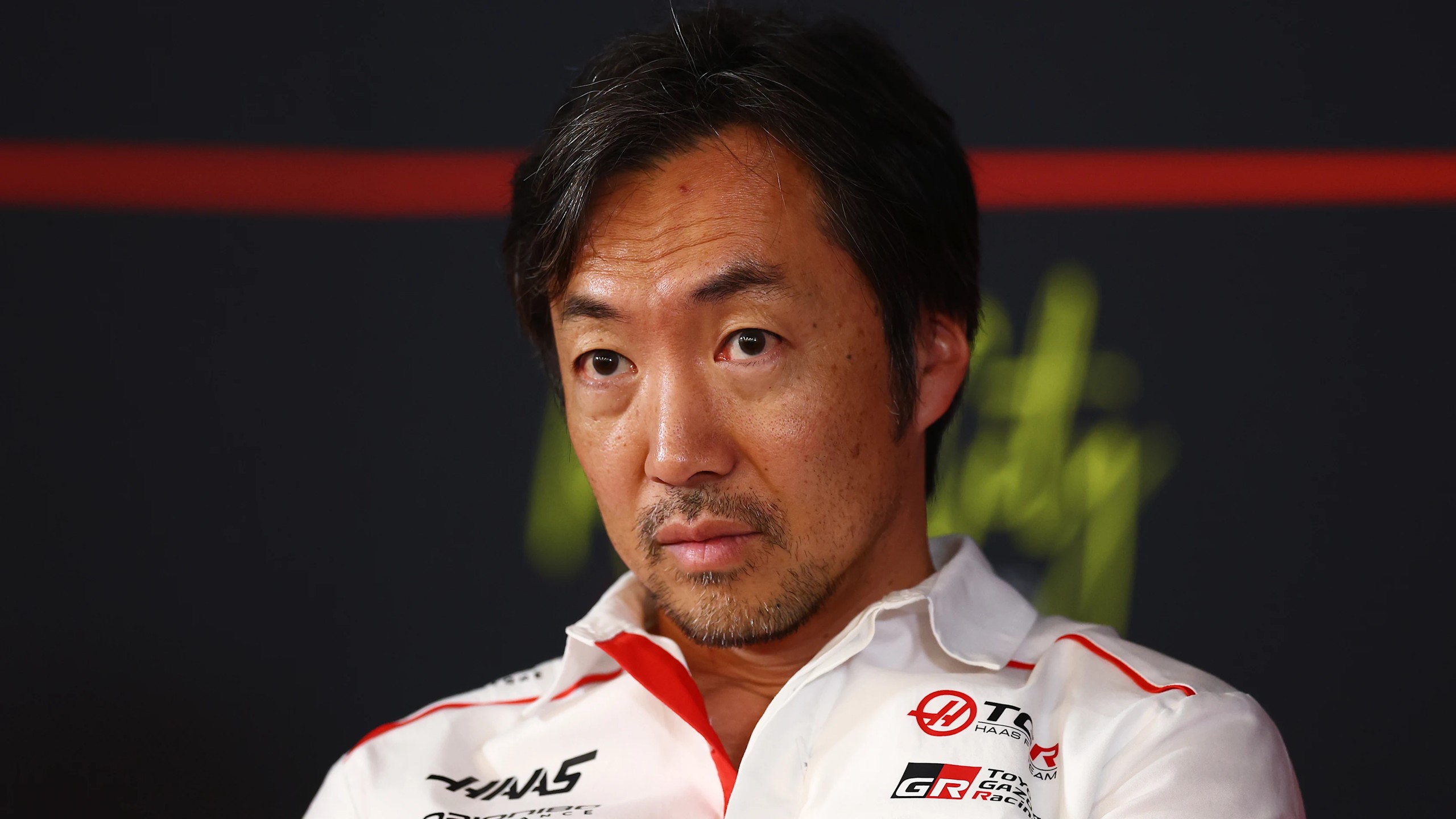 Ayao Komatsu at the Mexico City GP team principals’ press conference on October 30, 2026