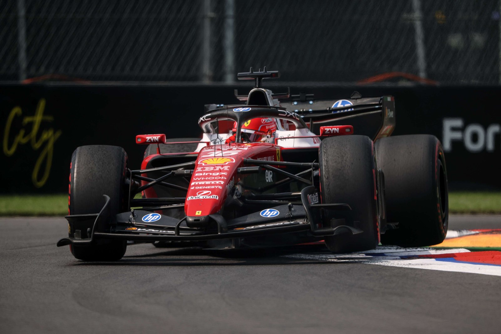 Charles Leclerc in the No. 16 Ferrari during Mexico City GP FP1 on October 30, 2026