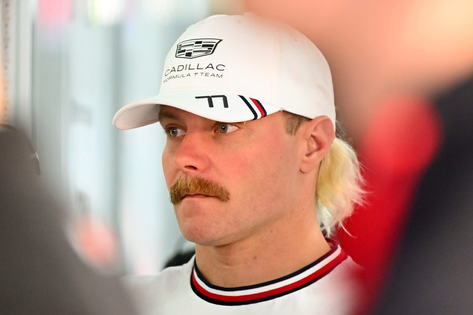 Valtteri Bottas in the Mexico City GP paddock on October 30, 2026; the specific practice session is not identified