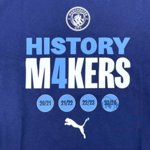 PUMA 2024曼城英超四冠王纪念T恤 783466-06 — 商品实拍3