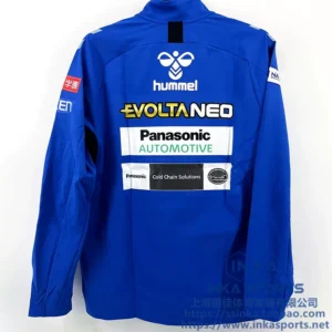 hummel 2025大阪钢巴蓝色半拉链训练服 HAT4077GO — 商品实拍2